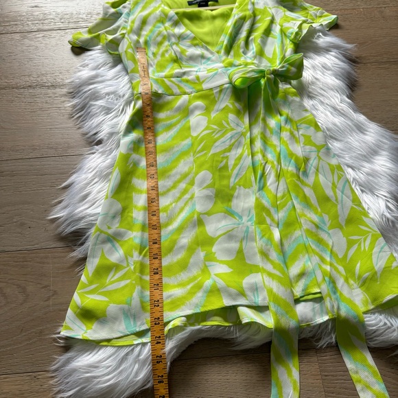 French Connection Mini Wrap Dress - Picture 2 of 7